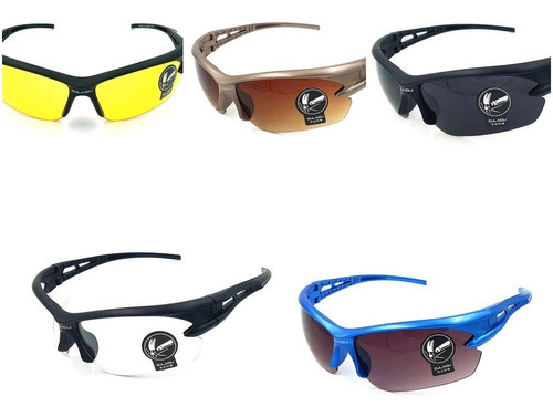 Gafas deportivas para hombre, correr, senderismo, ciclismo, color amarillo