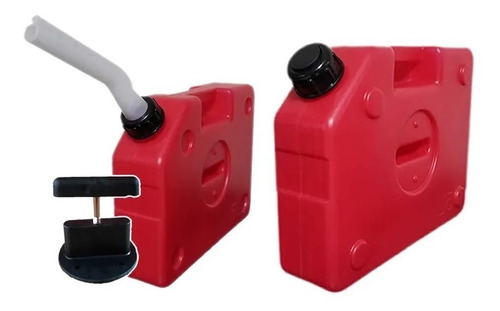 Baules Maletas Ronlaiver+2 Bidones 5l Extra Chatos C/soporte