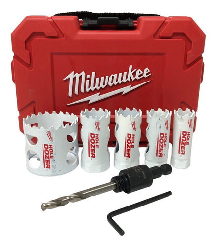 Milwaukee 49-22-4040 Sierra Copa 7 Pzas Bimetálica E.o