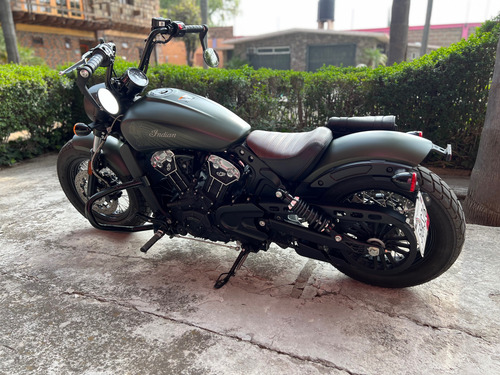 Motocicleta Indian Scout Bobber Twenty Abs 2021, Color Sage