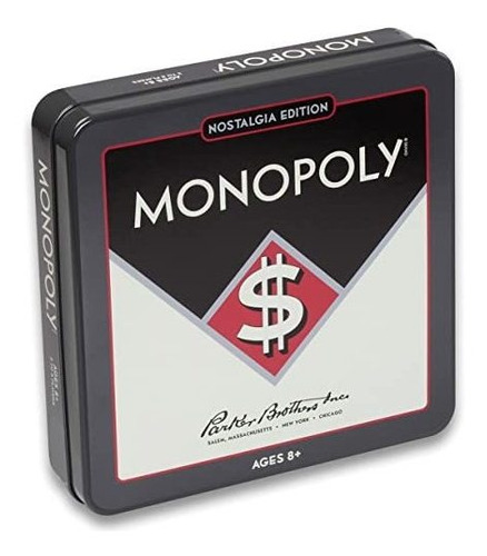 Ws Juego De La Empresa Monopoly Nostalgia Edición En Itfsr