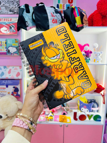 Libreta Garfield 7 Materias Mediana