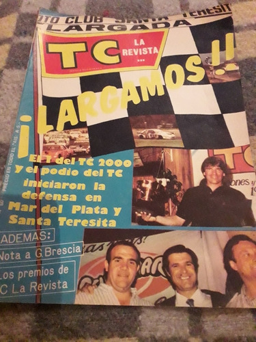 Revista Tc 2000 Gustavo Brescia Santa Teresita 1988