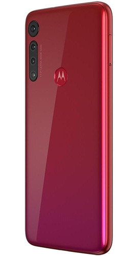 Smartphone Motorola Motog8 Play 32gb Câmera Tripla Vermelho