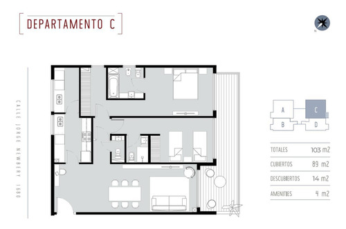 Departamento De 3 Ambientes En Venta En Palermo