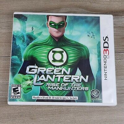 Green Lantern Rise Of The Manhunters 3ds