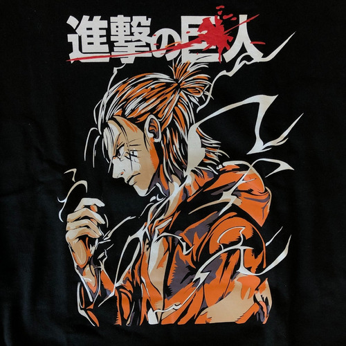 Imagen 6 de 9 de Buzo Serigrafia Attack On Titan Eren Yeager Gastovic Anime