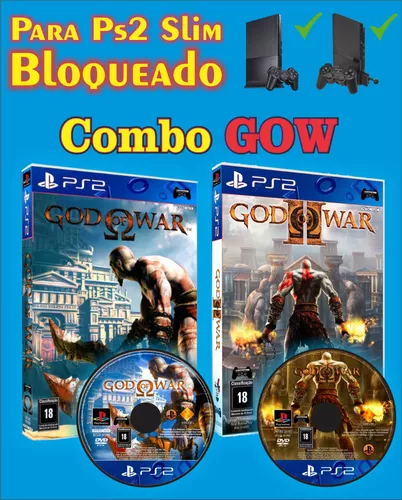 God Of War 1 E 2 Ps2 Original. - Escorrega o Preço