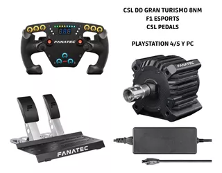 Paquete Fanatec Csl Dd 8nm Gran Turismo F1 (ps4-5 Y Pc)