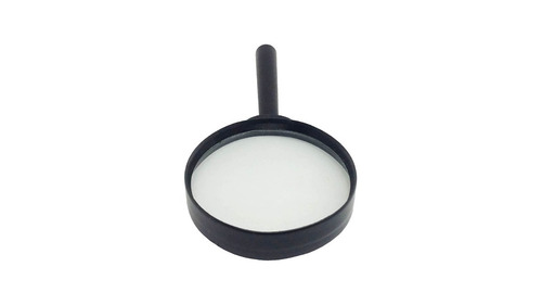 Lupa Lente De Mano Contorno Y Mango De Plástico Ø 90mm