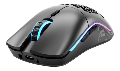 Mouse Glorious Model O- Minus Inalámbrico Matte Black Whitte