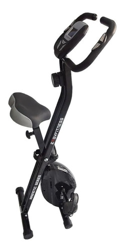 Bicicleta estática plegable EasyRunner XBIKE-1500 tradicional color negro