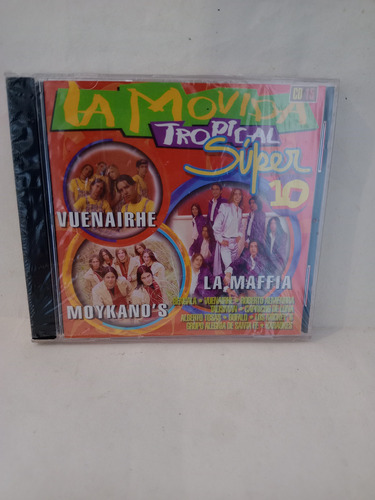 La Movida Tropical Súper 10 Cd Nuevo Sellado-el Tren