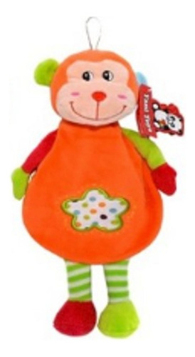 Mantas De Apego Animalitos Yani Toys - Art 7793 Color Naranja Mono
