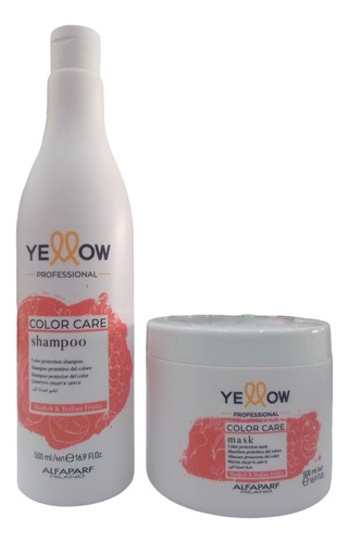 Yellow Professional Shampoo Color Care / Mask Color Care 500
