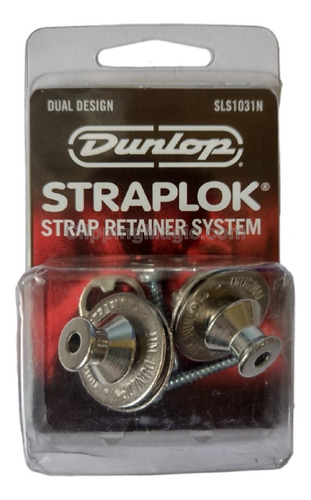 Seguro Correa Guitarra Straplok Dunlop Nickel Original