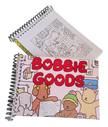 Libro Cuaderno Para Colorear Bobbie Goods 