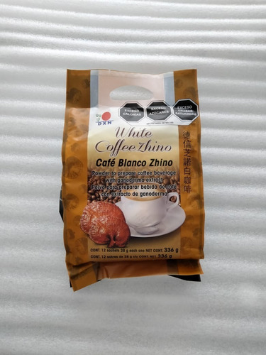 Café Blanco Zhino Dxn Saludable 1 Bolsa