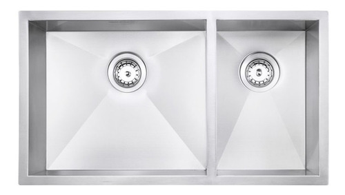 Pileta Y Media Cocina Cuadrada Dream Acero Inox.304 Profunda