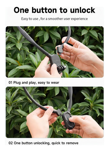 Sujetador De Cuello Para Celulares Y Cámaras De Acción