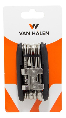 Imagen 1 de 3 de Herramienta Bici Llaves Allem Van Halen - 14 Func. Van452
