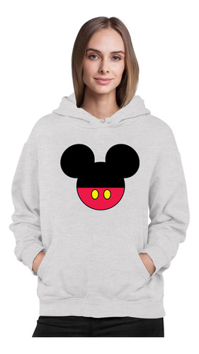 Poleron Estampado  Mickey Mouse Orejas