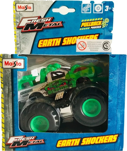 Monster Jam Truck Super 4x4 Maisto Verde Nuevo Original