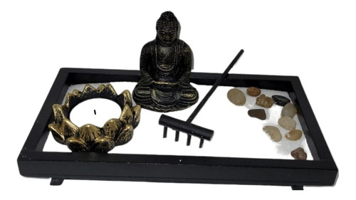 Estatua Buda Tranquila Meditación Relax Zen Garde Jardín