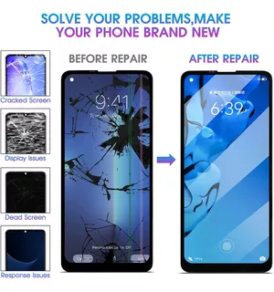 For Samsung Galaxy A03s Screen Replacement For Display Samsu