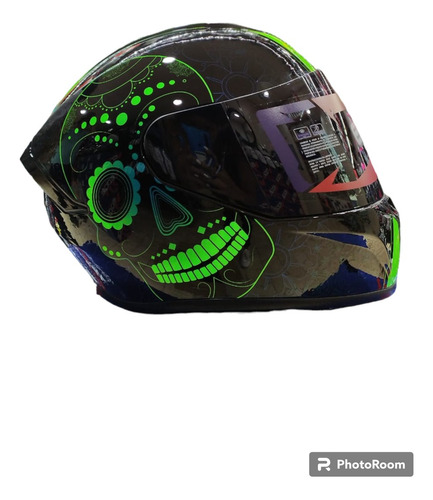 Casco Integral Zoom Carabela Verde 