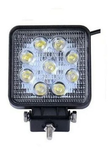 2 Barras Faros Auxiliares Led 27w Neblineros Camioneta 4x4