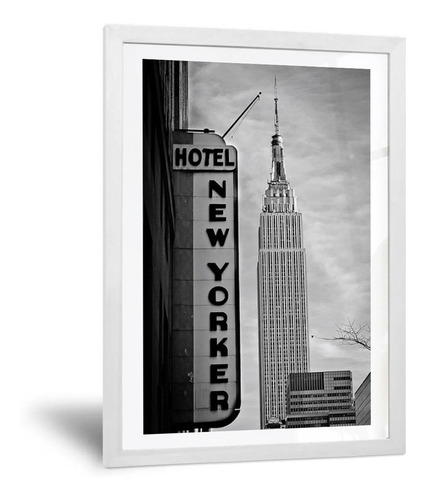 Cuadro New York Vintage - 20x30cm - Calidad Premium