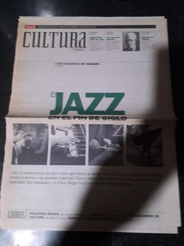 Clipping Recortes Diario Clarín Cultura 09 8 1998 Jazz 