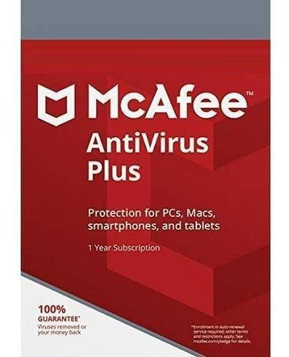Antivirus Mcafee Plus Para 10 Dispositivos /mav00lnrxrp1