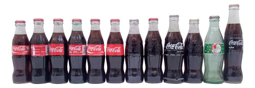 Botellas Coca Cola Regular Llenas 237 & 192 Ml Sin Etikta