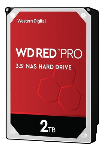 Disco Solido Western Digital Red Pro 2tb 3.5 Internal Sata 