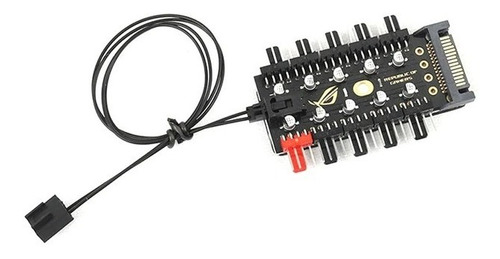 Splitter 4 Pin Pwm Fan Controlador Ventilador Pc 1 A 10 Vías