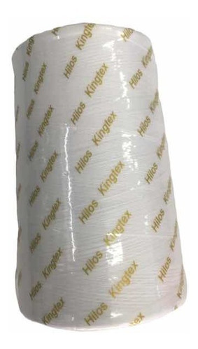 25 Conos De Hilo Blanco 5000 Mts Para Maquina De Coser Recta