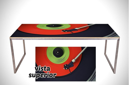 Vinilo Para Mesa Tocadiscos Musica Retro Vintage M14