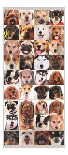Adesivo Decorativo Porta Cachorros Pet Shop #03