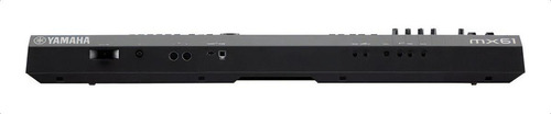 Teclado Yamaha Mx 61 Sintetizador Cor Preto