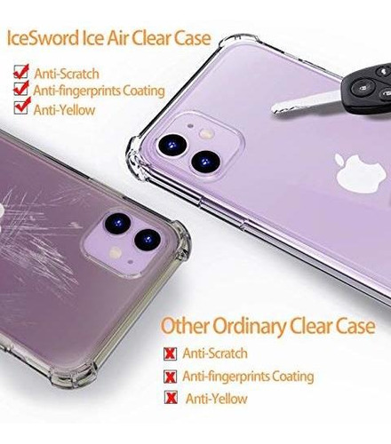 Para iPhone 11 Ultrafina Antiarañazo Poliuretano