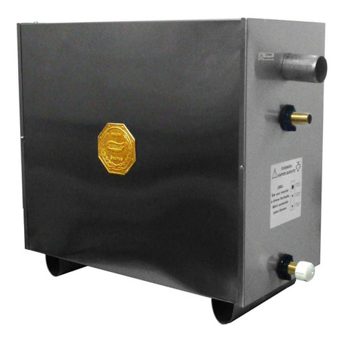 Sauna Vapor Elétrica 27kw Inox 220v Trif Digital Impercap 220V Trifásico