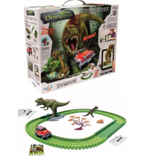 Dino Mundi Fúria T-rex 120 Peças - Fun Brinquedos