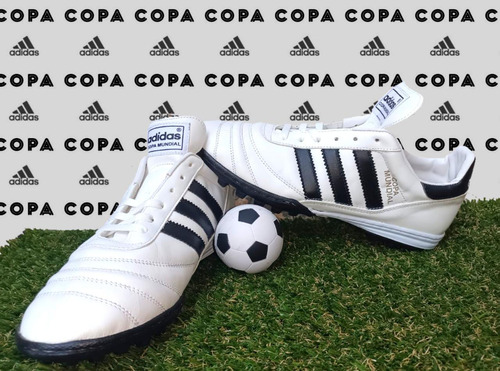 Tenis Turf Copa Blanco Piel