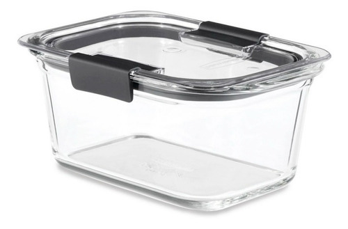 Recipiente Alimentos Rubbermaid Vidrio, 4.7 Tz, 1pz Color Transparente