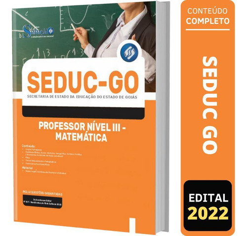 Apostila Seduc Go - Professor Nível 3 Matemática