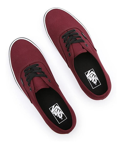Tenis Vans Authentic Royal Color Vino - Unisex