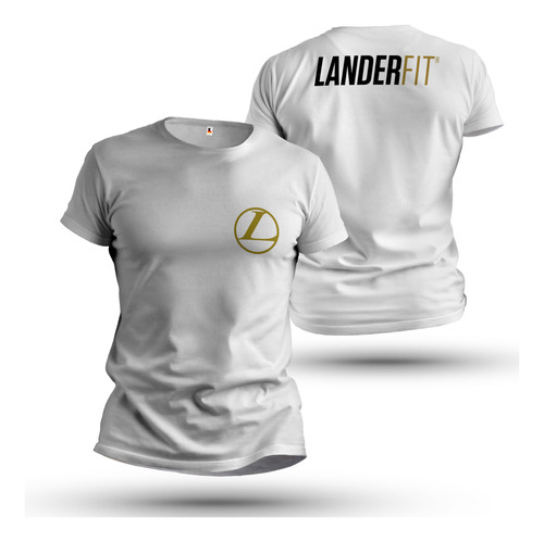 Camiseta Landerfit/landerlan - Peito/costas - Treino/academi