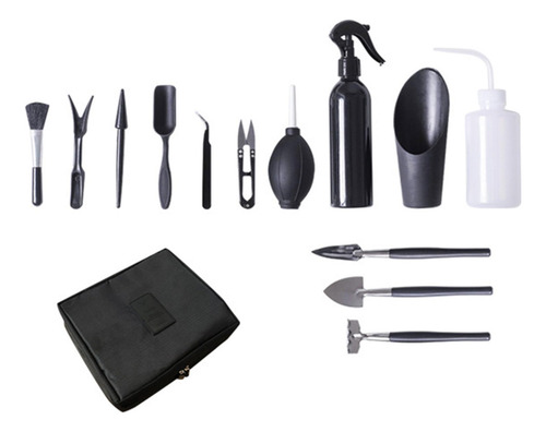 Mini Garden Succulent Transplanting Kit Juego De 13 Piezas